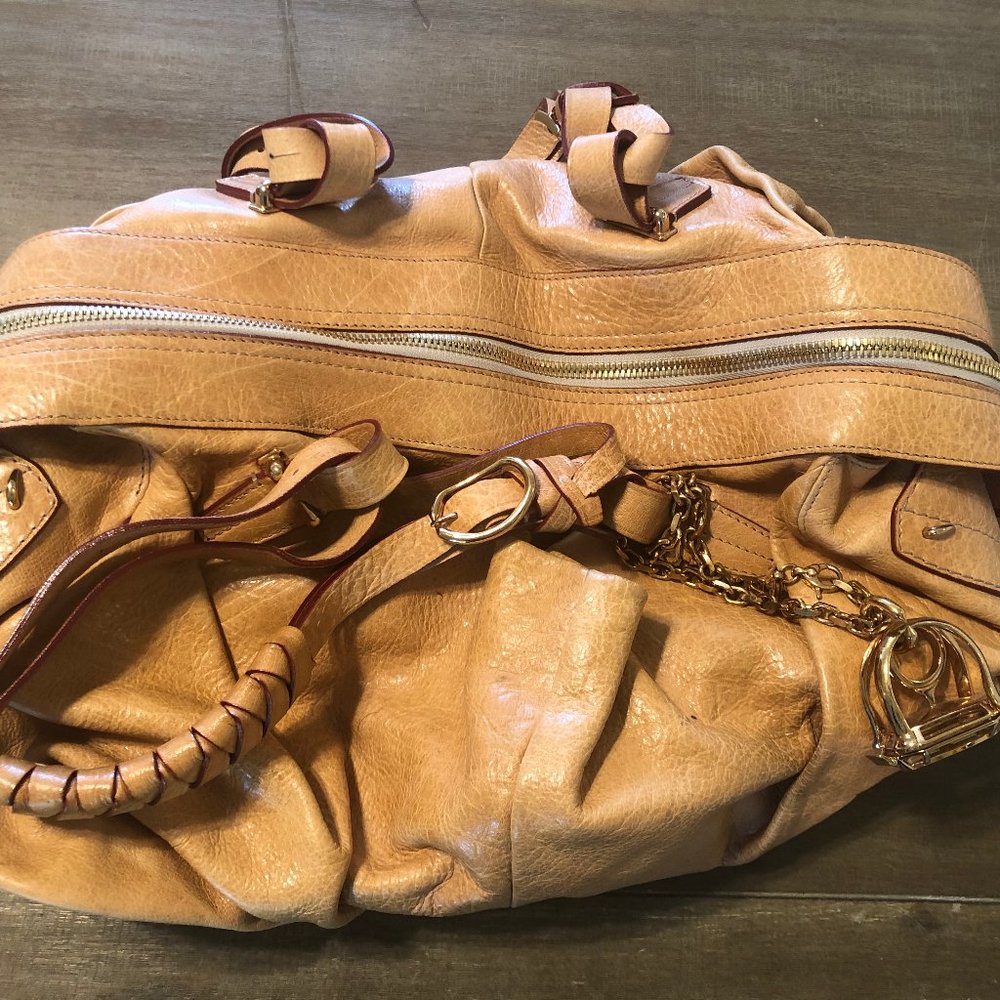 JT Italia Leather Satchel